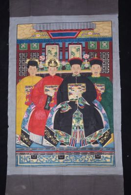 Grande famille chinoise 4 Personnages Grande famille chinoise 4 Personnages
