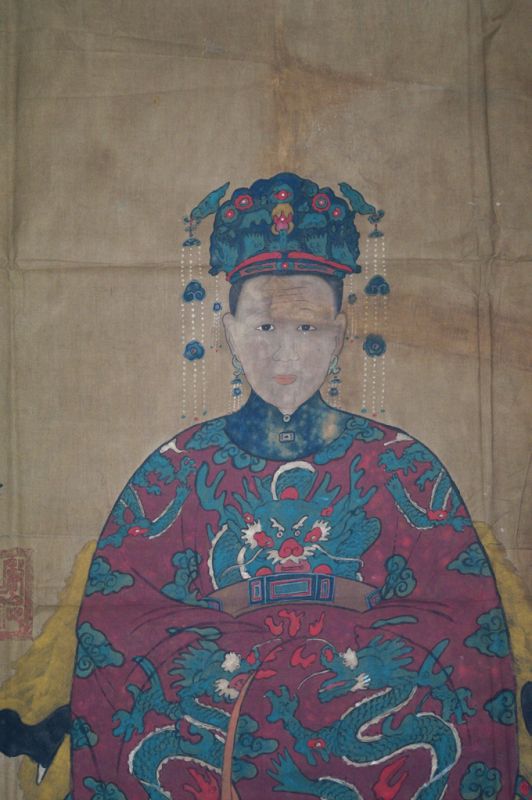Grande peinture de dignitaire chinois (environ 70 ans) - Impératrice 4