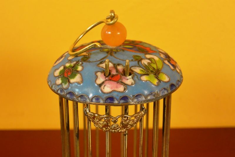 Grillenkäfig Metall Cloisonné 2