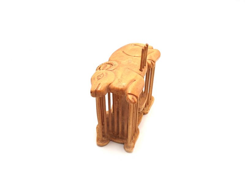 Grillenkäfige aus Knochen Steinbock 3