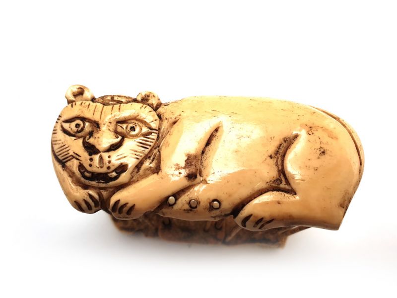 Grillenkäfige aus Knochen Tier Tiger 2