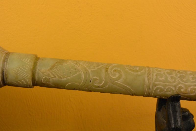 Groß Chinesische Pinsel Jade 2 3