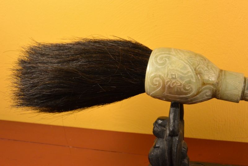 Groß Chinesische Pinsel Jade 2