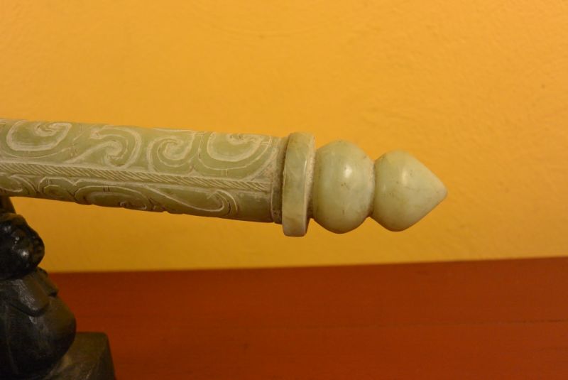 Groß Chinesische Pinsel Jade 5