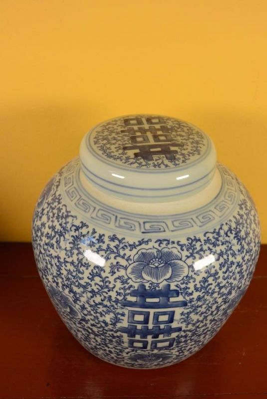 Groß Chinesische Porzellan Töpfe - Glück 5