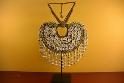 Groß Dekoschmuck Halbkreis Muscheln