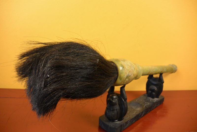 Groß Pinsel Jade Chinesische Kalligraphie 5