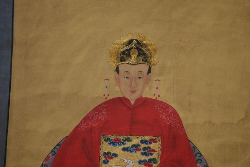Große Ahnenpaare Kaiser Chinesische Malerei - XXKaiser Gelb 3