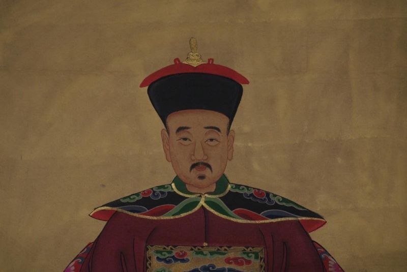 Große Ahnenpaare und Kaiser Chinas Bordeauxrot 3