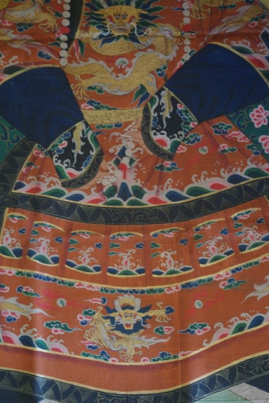 Große Ahnenpaare und Kaiser Chinas - Gelb Orange 5
