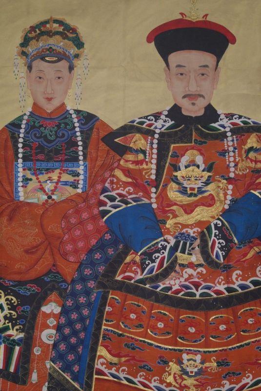 Grosse Ahnenpaare und Kaiser Chinas Orange 3