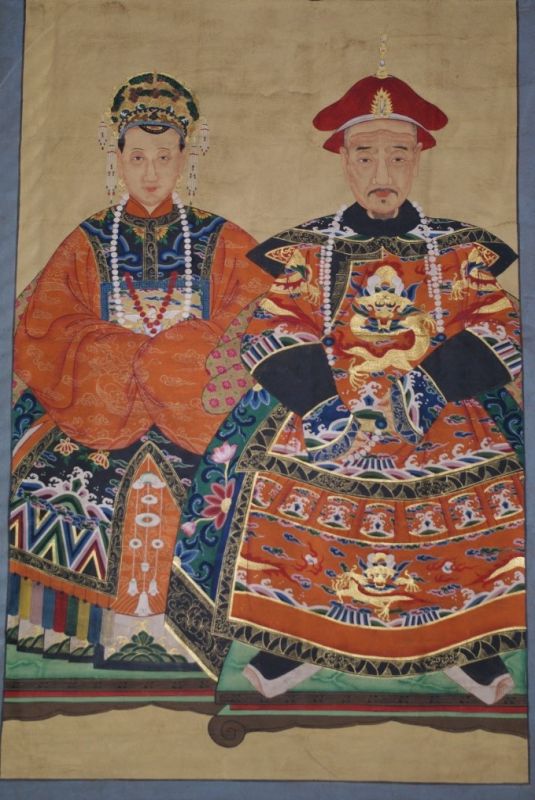 Grosse Ahnenpaare und Kaiser Chinas Orange 2