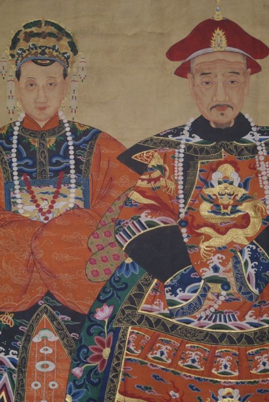 Grosse Ahnenpaare und Kaiser Chinas Orange 5