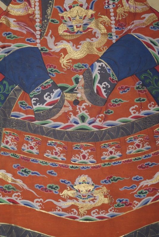 Große Ahnenpaare und Kaiser Chinas - Orange 5