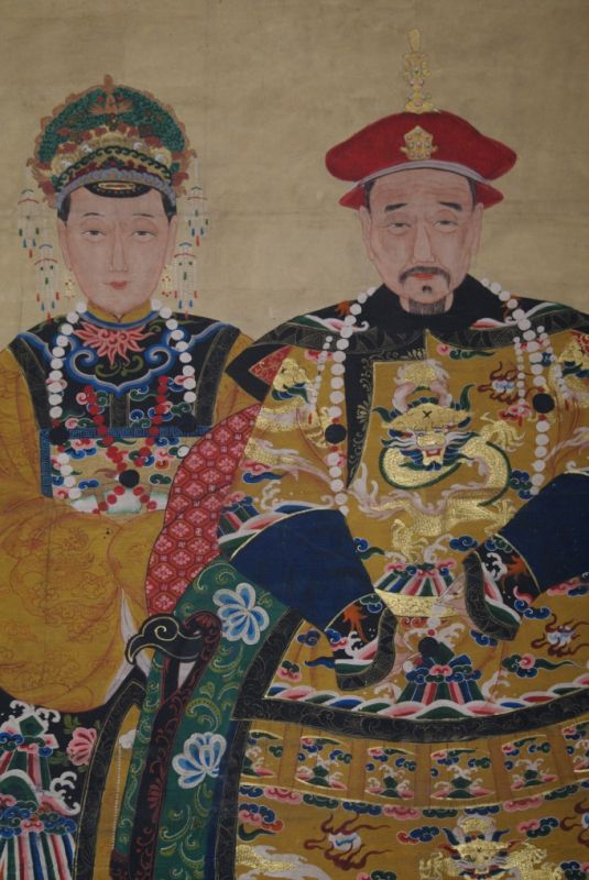 Grosse Ahnenpaare und Kaiser Chinas Qing Dynastie 2