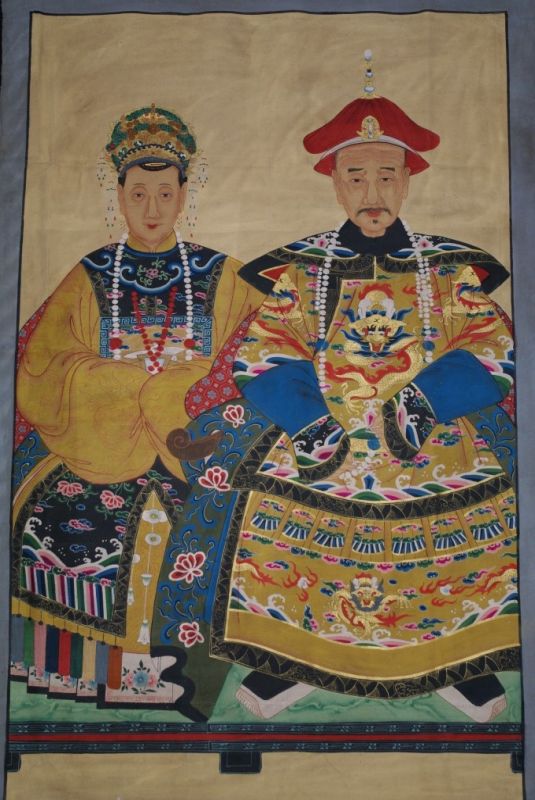 Grosse Ahnenpaare und Kaiser Chinas XXGelb 2