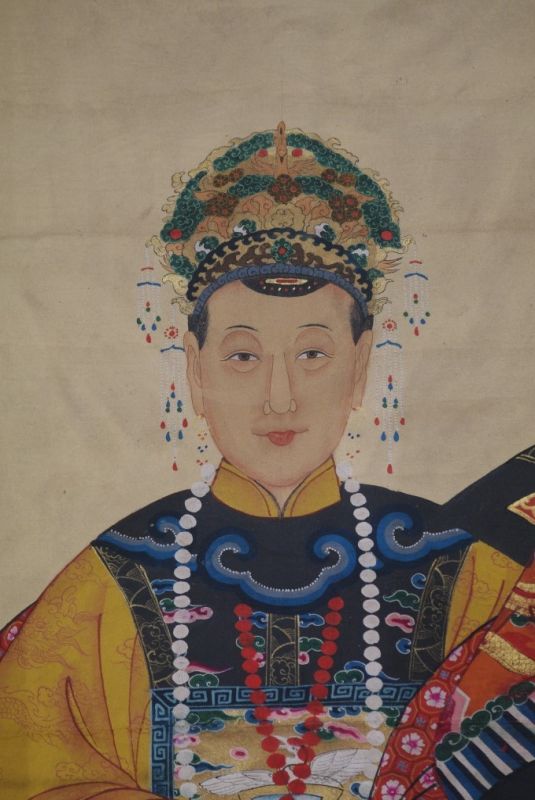 Grosse Ahnenpaare und Kaiser Chinas XXOrange/Gelb 5