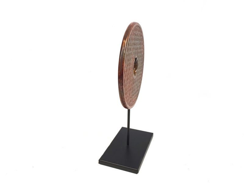 Große Bi-Scheibe aus Jade 15cm 4