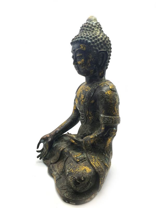 Große Bronze Statue Buddha Meditation 2 4