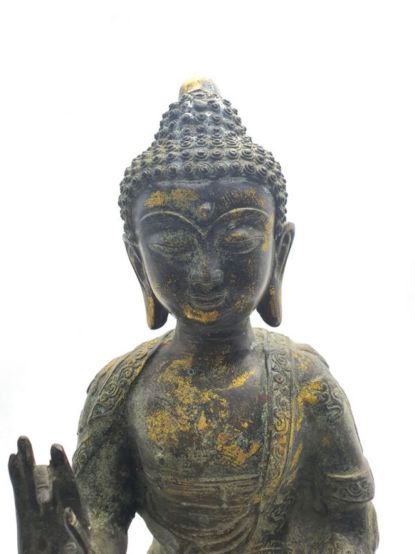 Große Bronze Statue Buddha Meditation 3 2