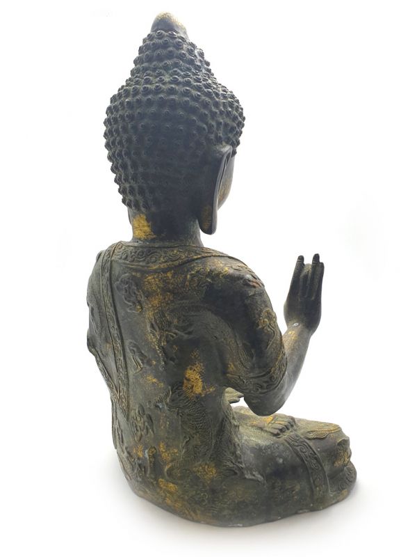 Große Bronze Statue Buddha Meditation 3 5
