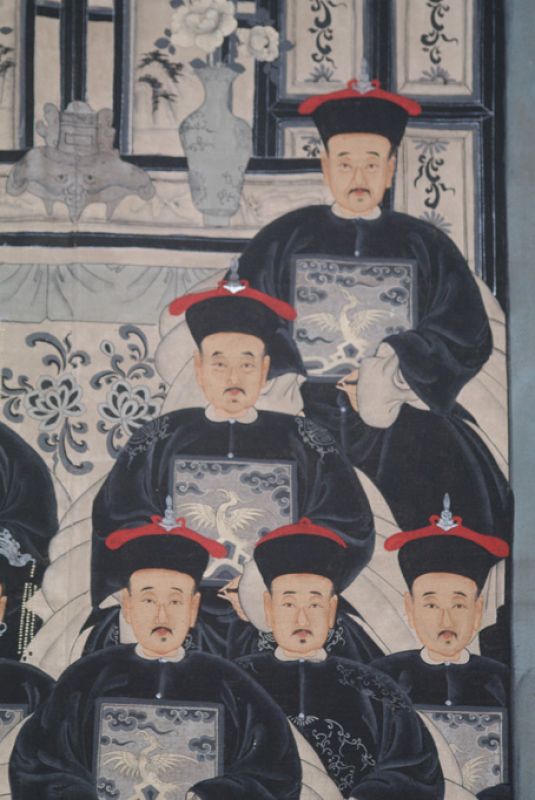 Große Chinesische Ahnenbilder - 10 Personen 3