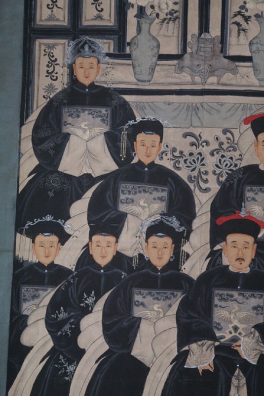 Große Chinesische Ahnenbilder - 10 Personen 4