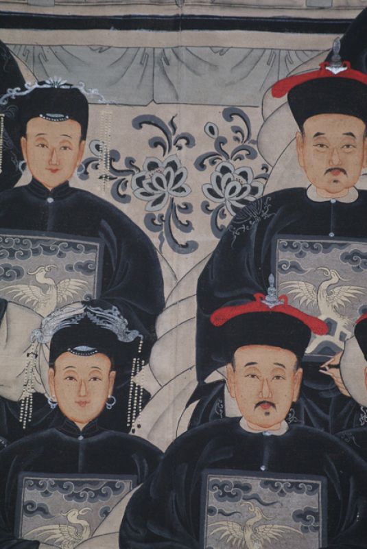 Große Chinesische Ahnenbilder - 10 Personen 5