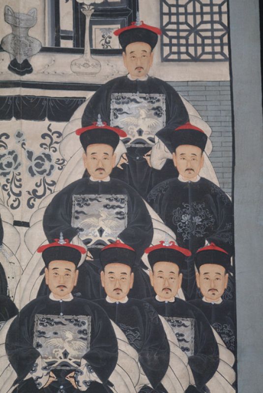 Große Chinesische Ahnenbilder - 14 Personen 4