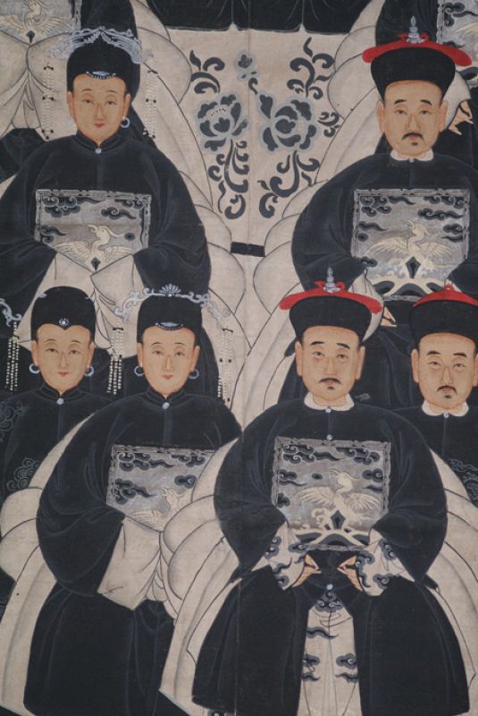 Große Chinesische Ahnenbilder - 14 Personen 5