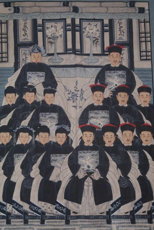 Große Chinesische Ahnenbilder - 16 Personen 2