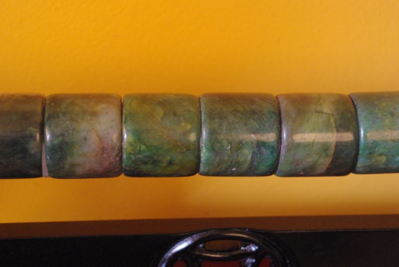 Grosse Chinesische Pinsel Pierres Vertes 5