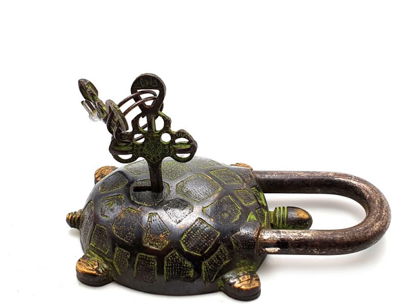 Grosse chinesische Vorhängeschloss Schildkröte 4