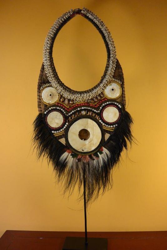 Große indonesische Halskette - Stamm - Kreis des Lebens 2