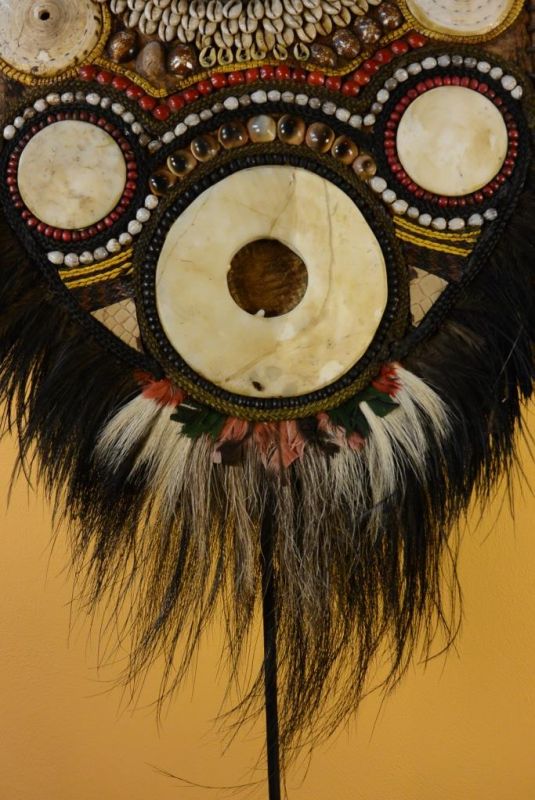 Große indonesische Halskette - Stamm - Kreis des Lebens 3