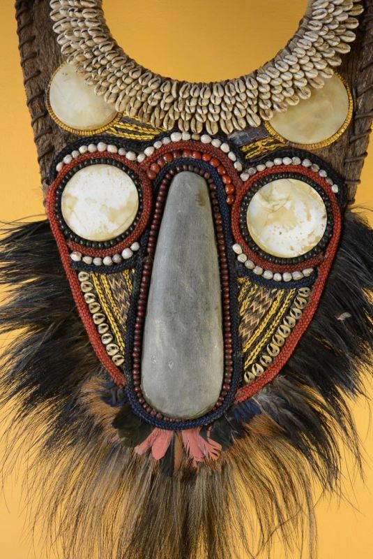 Große indonesische Halskette - Stamm - Stein geschnitten Hand 3