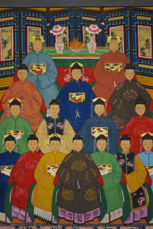 Grosse Kaisergemälde und Beamten Chinas 2