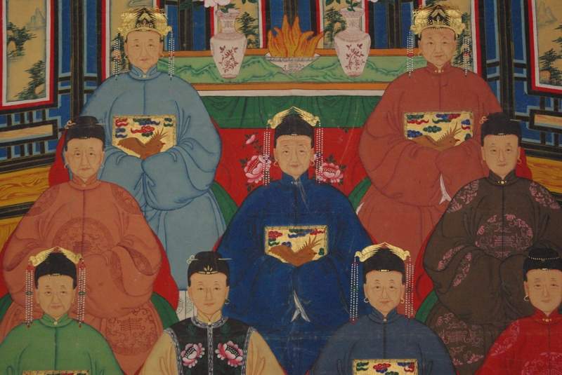 Grosse Kaisergemälde und Beamten Chinas 3