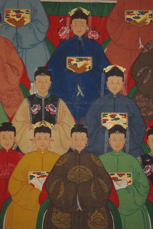 Grosse Kaisergemälde und Beamten Chinas 4