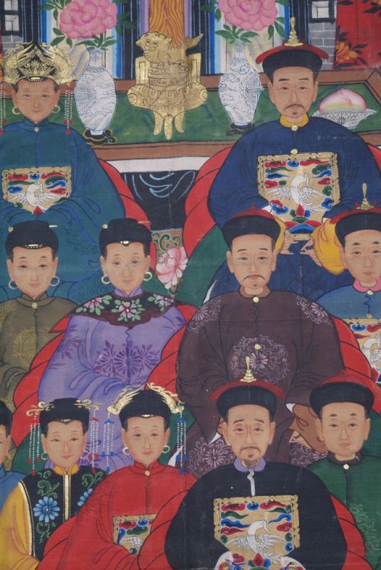 Große Malerei Chinesische Ahnenbilder 3