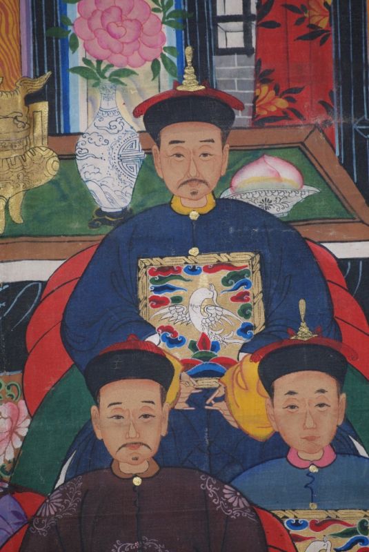 Große Malerei Chinesische Ahnenbilder 4