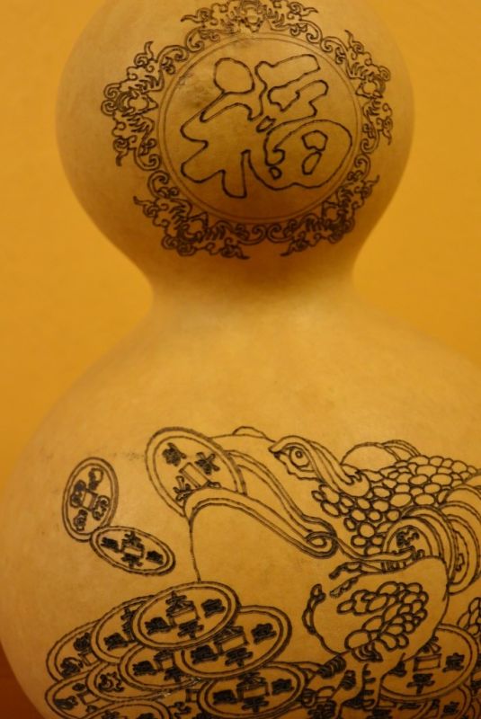 Große Wu Lou Calabash Feng Shui Kröte FengShui 3