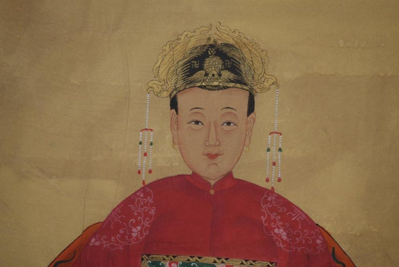 Großen Ahnenpaare und Kaiser Chinesische Malerei Kaiser Gelb 3