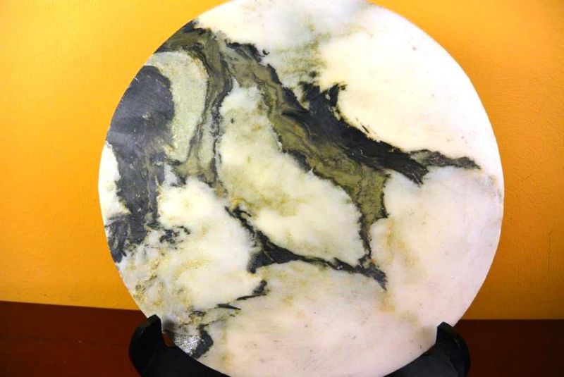Großen Chinesische Runden Dreamstone - Marmorstein 2 3