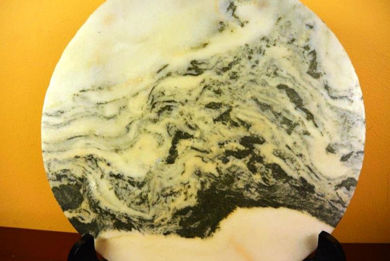 Großen Chinesische Runden Dreamstone - Marmorstein - Berg 2