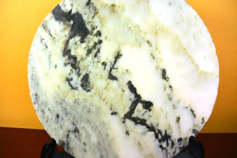 Großen Chinesische Runden Dreamstone - Marmorstein - Fluss 2