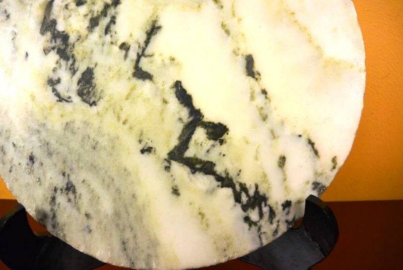 Großen Chinesische Runden Dreamstone - Marmorstein - Fluss 4