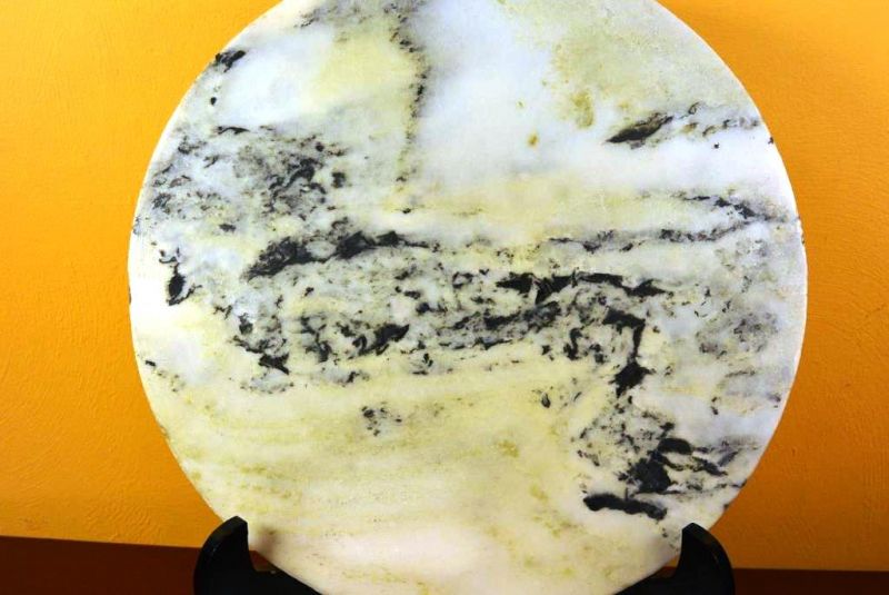 Großen Chinesische Runden Dreamstone - Marmorstein - Wolke 2 2