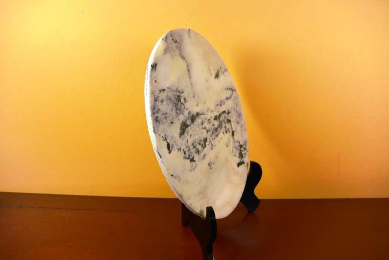 Großen Chinesische Runden Dreamstone - Marmorstein - Wolke 2 5