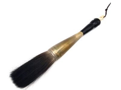 Großer chinesischer Büffelhornpinsel - Wieselhaar
